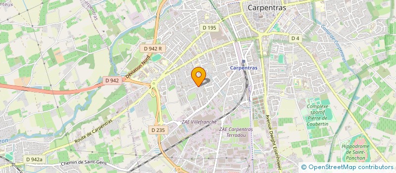localisation de l'entreprise MONSIEUR ABDESSAMAD EL MIMOUNI à CARPENTRAS