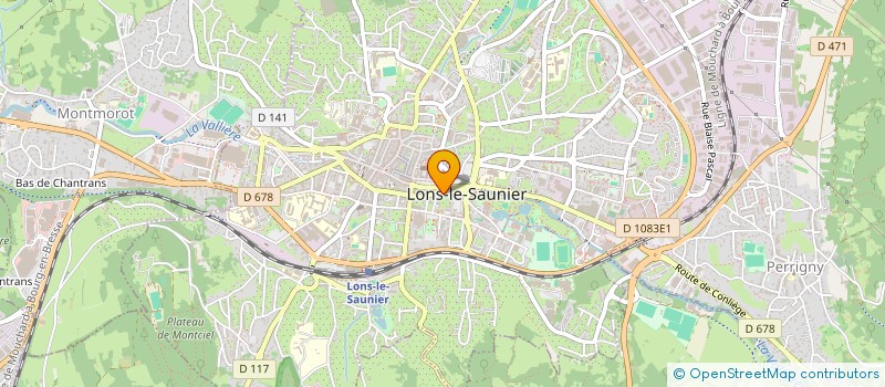 localisation de l'entreprise MONSIEUR ABDESSAMAD EL MONTASSIR à LONS-LE-SAUNIER