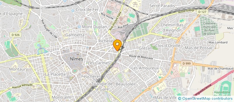 localisation de l'entreprise MONSIEUR ABDESSAMAD FILALI TORAI  NIMES