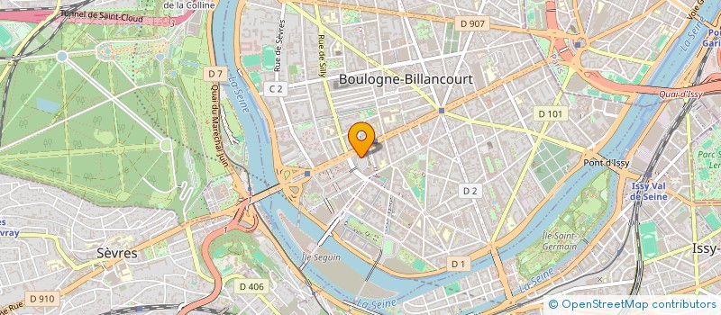 localisation de l'entreprise MONSIEUR ABDESSAMAD GERARD à BOULOGNE-BILLANCOURT