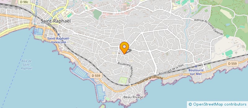 localisation de l'entreprise MONSIEUR ABDESSAMAD IDRISSI à FREJUS