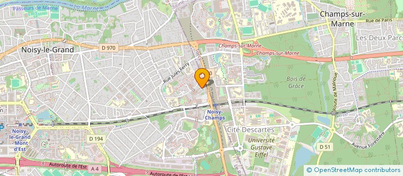 localisation de l'entreprise MONSIEUR ABDESSAMAD JAID à NOISY-LE-GRAND