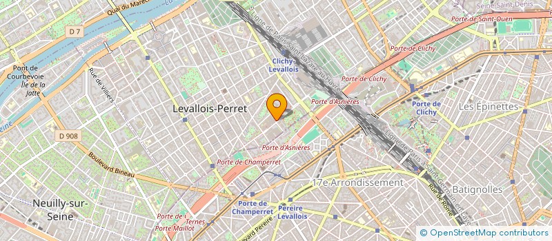 localisation de l'entreprise MONSIEUR ABDESSAMAD JARI à LEVALLOIS-PERRET
