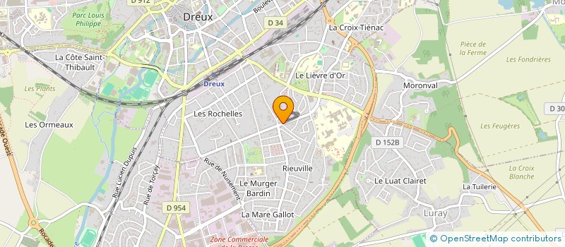 localisation de l'entreprise MONSIEUR ABDESSAMAD KOUROT à DREUX