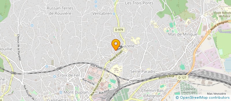 localisation de l'entreprise MONSIEUR ABDESSAMAD LEGUESSIR  NIMES