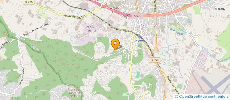 localisation de l'entreprise MONSIEUR ABDESSAMAD MAAYAD à HYERES