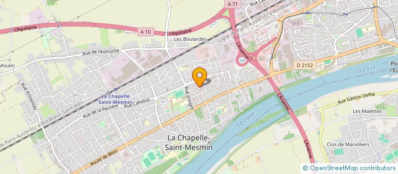 localisation de l'entreprise MONSIEUR ABDESSAMAD MASSINE à LA CHAPELLE-SAINT-MESMIN