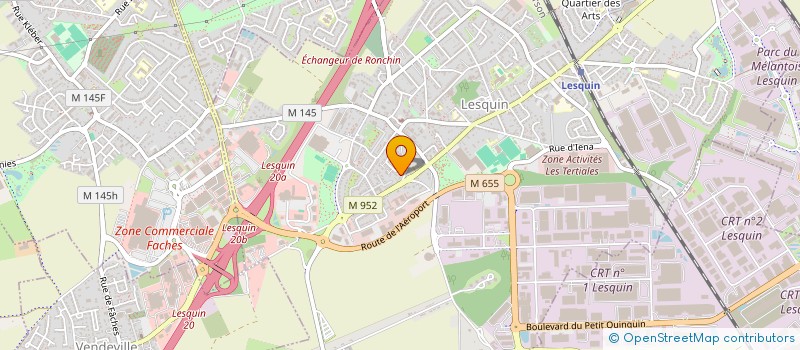 localisation de l'entreprise MONSIEUR ABDESSAMAD MESSAOUDI à LESQUIN