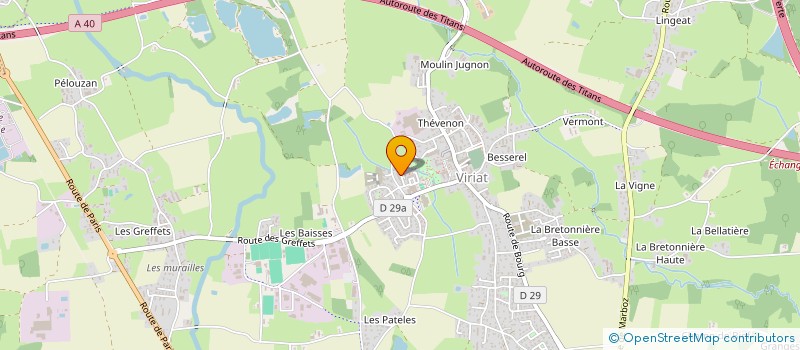 localisation de l'entreprise MONSIEUR ABDESSAMAD NADI  VIRIAT