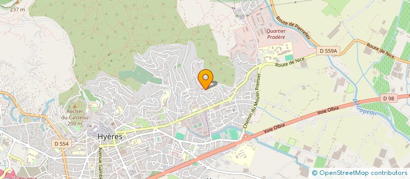 localisation de l'entreprise MONSIEUR ABDESSAMAD ROUICHI à HYERES