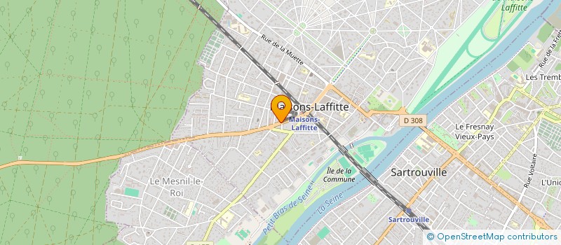 localisation de l'entreprise MONSIEUR ABDESSAMAD TAGNAOUTI à MAISONS-LAFFITTE