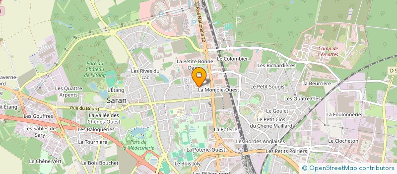 localisation de l'entreprise MONSIEUR ABDESSAMAD YOUB à SARAN