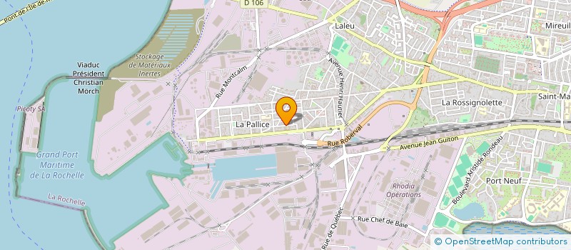 localisation de l'entreprise MONSIEUR ABDESSAMED BENDAOUD  LA ROCHELLE