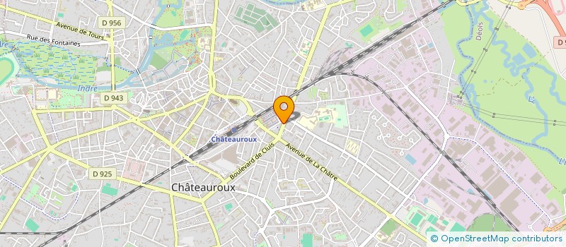 localisation de l'entreprise MONSIEUR ABDESSAMED CHEREF à CHATEAUROUX