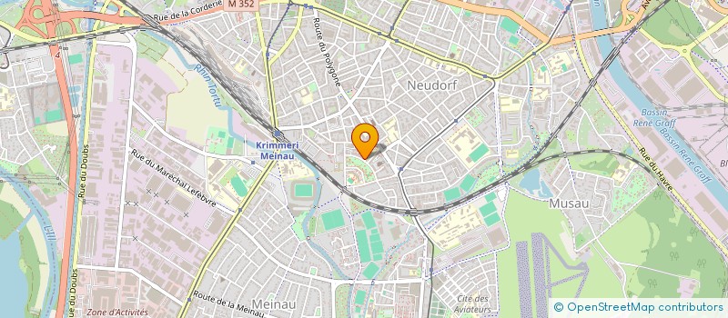 localisation de l'entreprise MONSIEUR ABDESSAMED KERDOUCI à STRASBOURG
