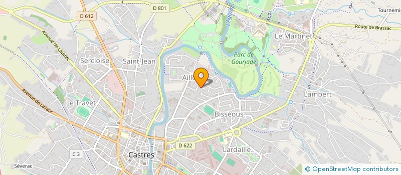 localisation de l'entreprise MONSIEUR ABDESSAMI DOULAT à CASTRES