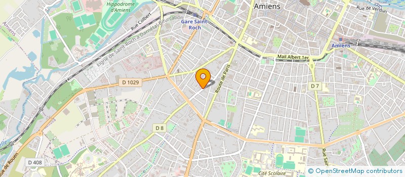 localisation de l'entreprise MONSIEUR ABDESSAMIE MANSOUR  AMIENS