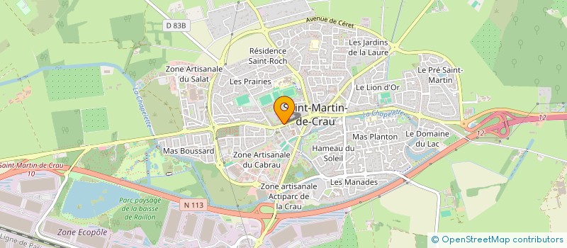 localisation de l'entreprise MONSIEUR ABDESSATAR LETAIEF à SAINT-MARTIN-DE-CRAU