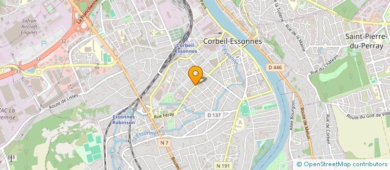 localisation de l'entreprise MONSIEUR ABDESSATAR MERGHENI à CORBEIL-ESSONNES