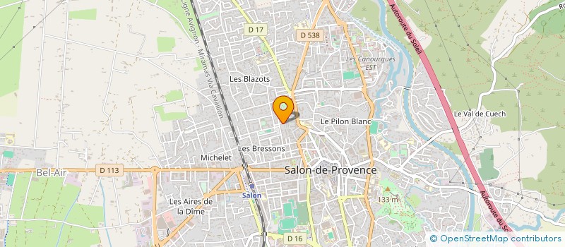localisation de l'entreprise MONSIEUR ABDESSATTAR ALOUI à SALON-DE-PROVENCE