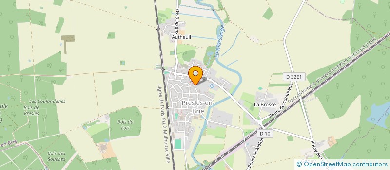 localisation de l'entreprise MONSIEUR ABDESSATTAR ALOUI  PRESLES-EN-BRIE