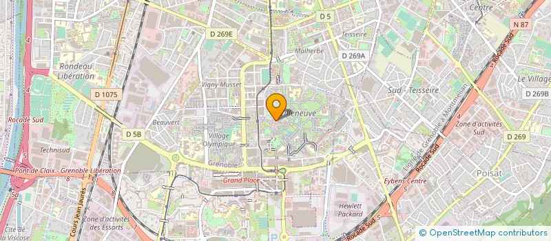 localisation de l'entreprise MONSIEUR ABDESSATTAR AMRI à GRENOBLE