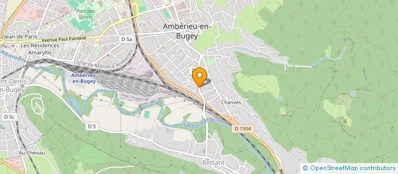 localisation de l'entreprise MONSIEUR ABDESSELAM ALAMI à AMBERIEU-EN-BUGEY