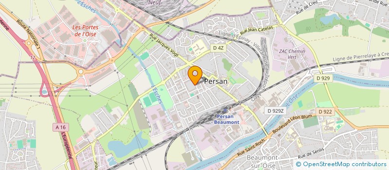 localisation de l'entreprise MONSIEUR ABDESSELAM ALLALI  PERSAN