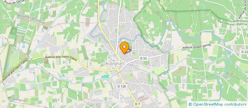 localisation de l'entreprise MONSIEUR ABDESSELAM ASEBBANE  AUBIGNAN