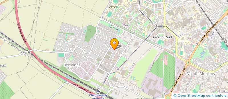 localisation de l'entreprise MONSIEUR ABDESSELAM DJENADI  BEZANNES