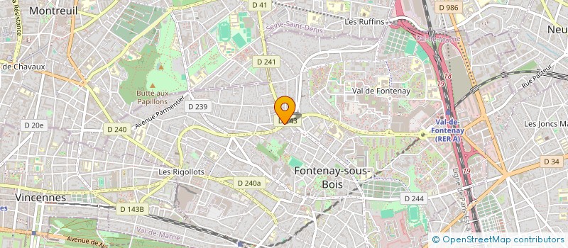 localisation de l'entreprise MONSIEUR ABDESSELAM HASNAOUI à FONTENAY-SOUS-BOIS