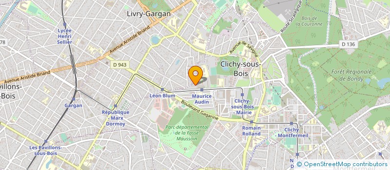 localisation de l'entreprise MONSIEUR ABDESSELAM KHOMSI à CLICHY-SOUS-BOIS