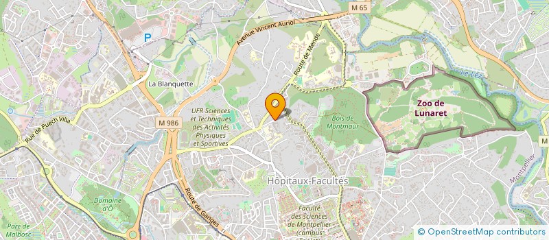 localisation de l'entreprise MONSIEUR ABDESSLAM ETTAKI à MONTPELLIER