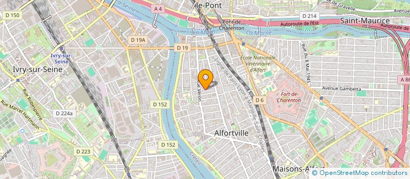 localisation de l'entreprise MONSIEUR ABDESSLAM IKHLEF à ALFORTVILLE