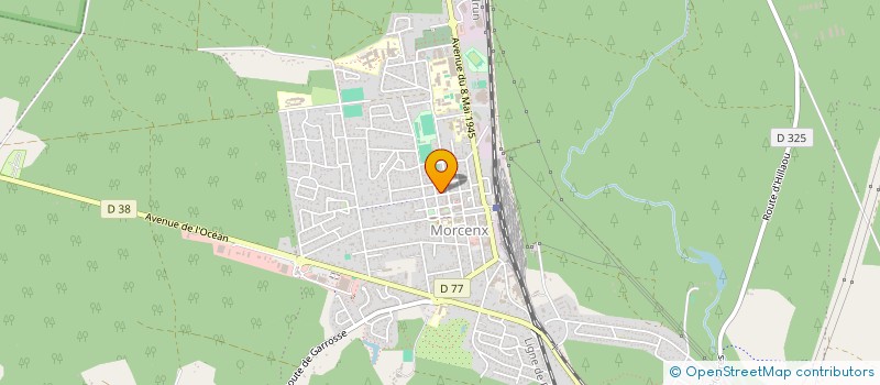 localisation de l'entreprise MONSIEUR ABDESSLAM IZAOUI  MORCENX-LA-NOUVELLE