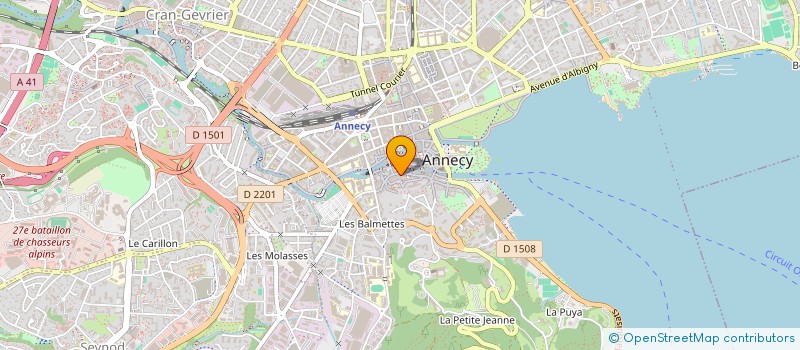 localisation de l'entreprise MONSIEUR ABDESSLEM REMMIT à ANNECY