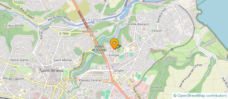 localisation de l'entreprise MONSIEUR ABDESSLEM SATIFA à SAINT-BRIEUC