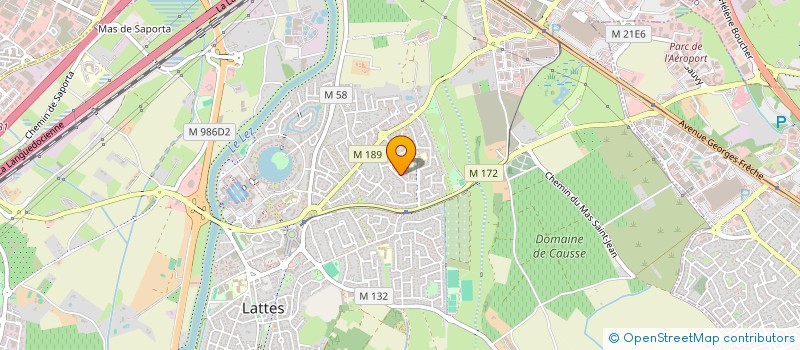 localisation de l'entreprise MONSIEUR ABDHELHAMDI BENATTOU à LATTES