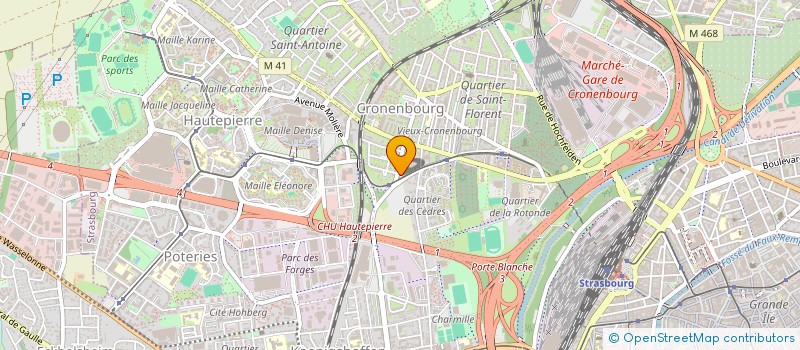 localisation de l'entreprise MONSIEUR ABDI FATAH FARAH HASHI à STRASBOURG