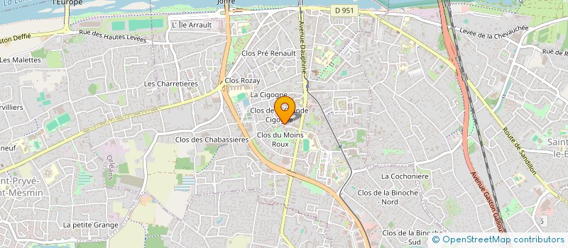 localisation de l'entreprise MONSIEUR ABDI HASSAN SAED à ORLEANS