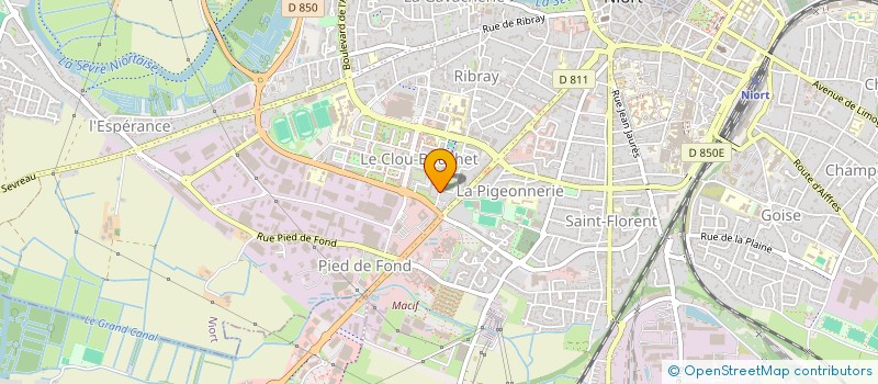 localisation de l'entreprise MONSIEUR ABDI JEMAL à NIORT