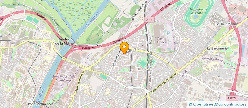 localisation de l'entreprise MONSIEUR ABDI SOULEYMAN HUSSEIN à ANGERS