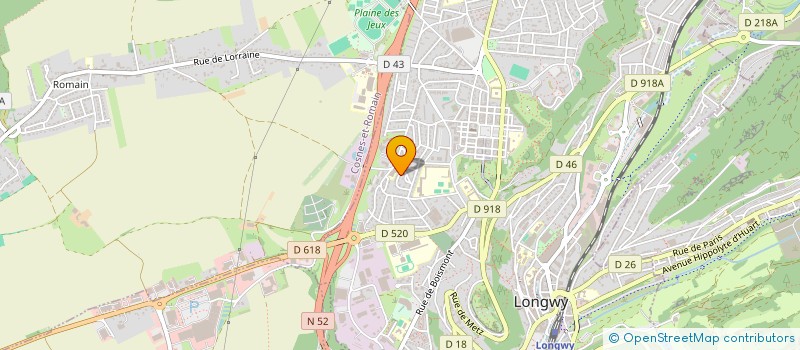 localisation de l'entreprise MONSIEUR ABDI WAISS BOUH à LONGWY