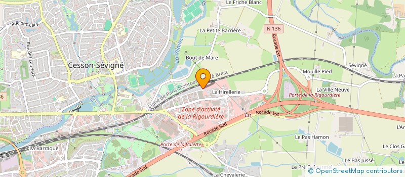 localisation de l'entreprise MONSIEUR ABDIAZIZ MOHAMED HUSSEIN  CESSON-SEVIGNE