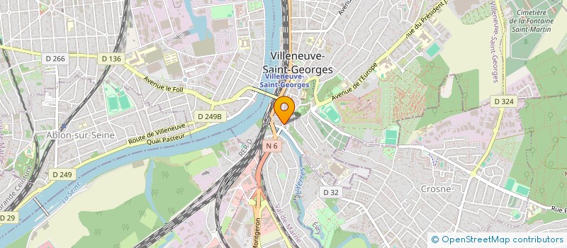 localisation de l'entreprise MONSIEUR ABDIES MICHEL à VILLENEUVE-SAINT-GEORGES