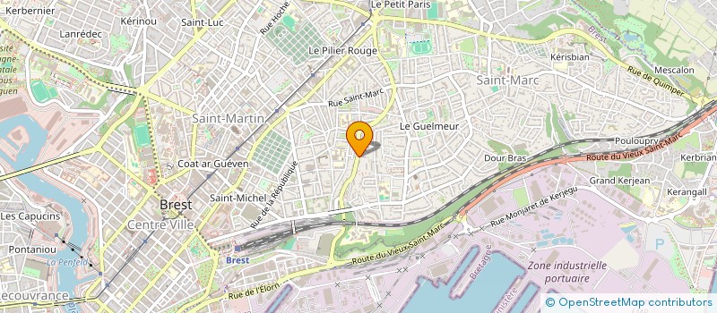 localisation de l'entreprise MONSIEUR ABDIKADIR IBRAHIM AW ALI  BREST