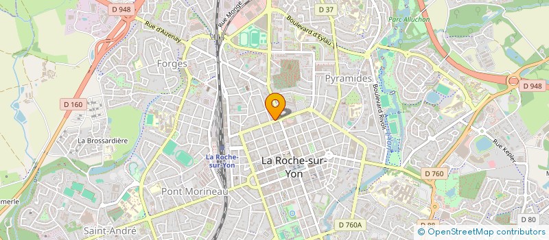 localisation de l'entreprise MONSIEUR ABDIKANI AHMED JIMALE  LA ROCHE-SUR-YON