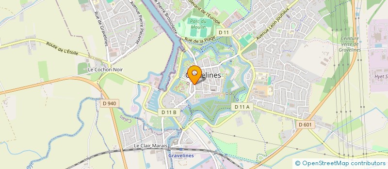 localisation de l'entreprise MONSIEUR ABDILHADI EL HOUR à GRAVELINES
