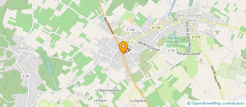 localisation de l'entreprise MONSIEUR ABDILLAH ATTOUMANI à SAINT-GEORGES-D'OLERON