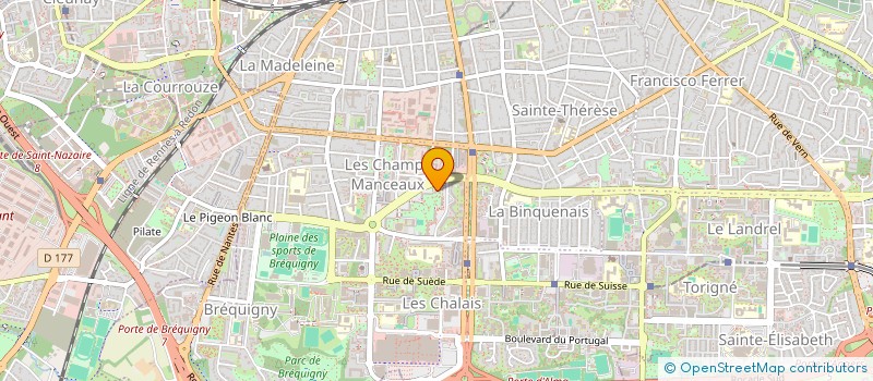 localisation de l'entreprise MONSIEUR ABDILLAH HASSANI  RENNES